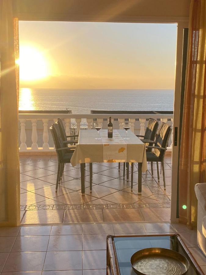 Ocean Pearl, Luxurioeses Haus, Meerblick, Grosse Sonnenterrasse, Teneriffa Sued, Los Gigantes, 600M Zum Strand, 200M Zum Ort, Ruhig Acantilado de los Gigantes Dış mekan fotoğraf