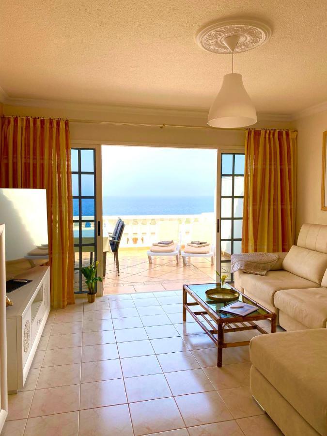 Ocean Pearl, Luxurioeses Haus, Meerblick, Grosse Sonnenterrasse, Teneriffa Sued, Los Gigantes, 600M Zum Strand, 200M Zum Ort, Ruhig Acantilado de los Gigantes Dış mekan fotoğraf