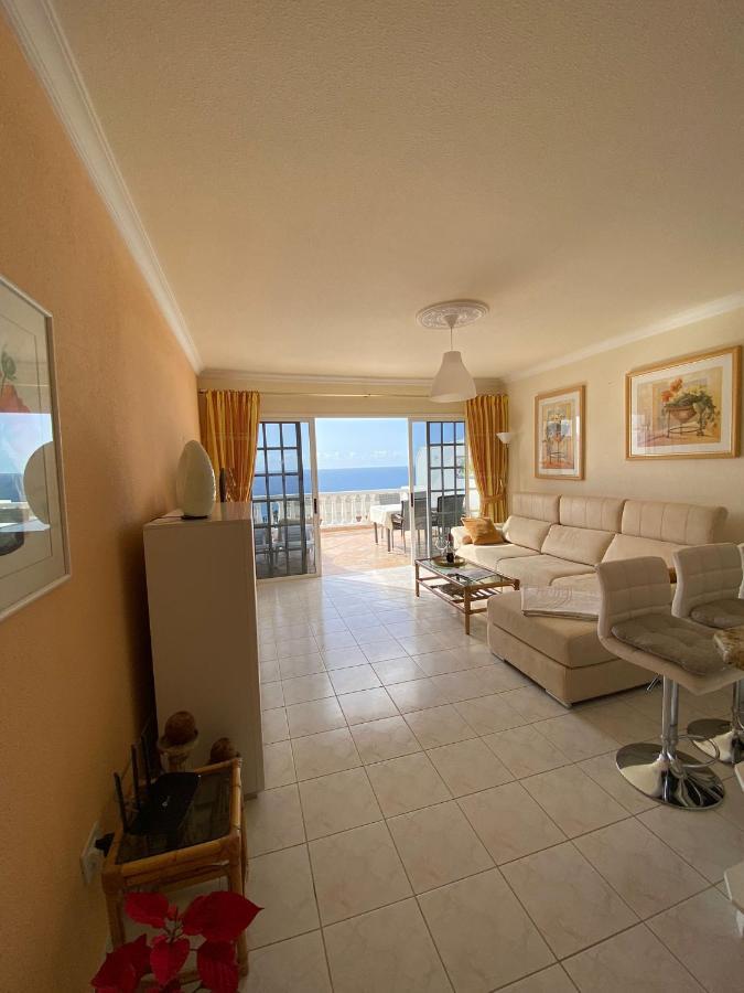 Ocean Pearl, Luxurioeses Haus, Meerblick, Grosse Sonnenterrasse, Teneriffa Sued, Los Gigantes, 600M Zum Strand, 200M Zum Ort, Ruhig Acantilado de los Gigantes Dış mekan fotoğraf